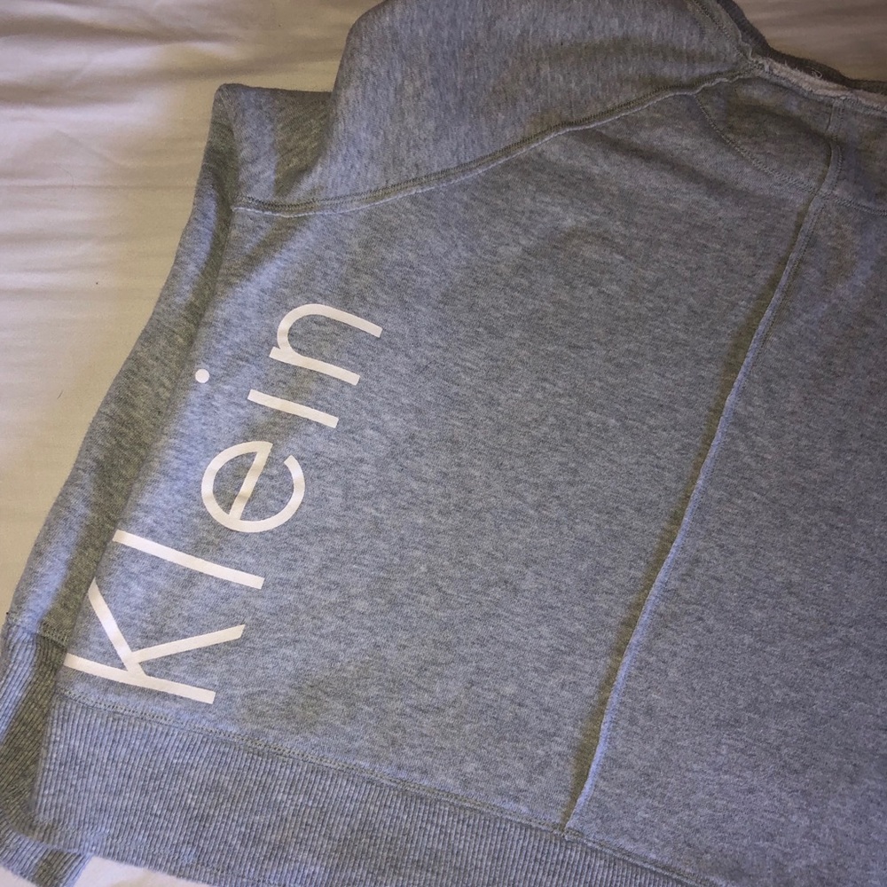Grey Calvin Klein Performance Crew Neck - image 2